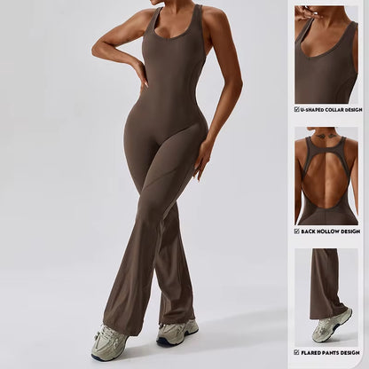 SCULPT  V JUMPSUIT