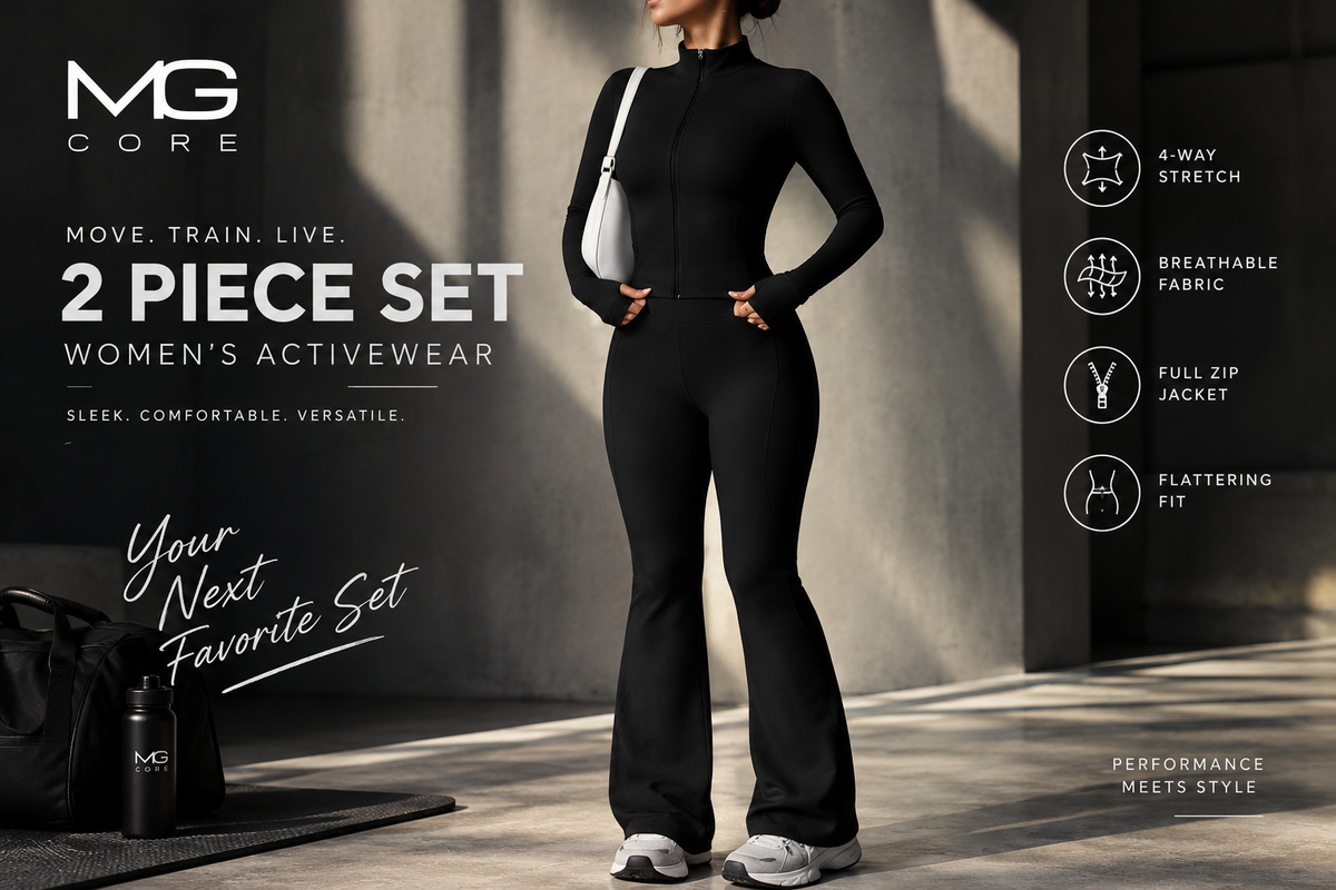 2 Piece Set Women'S Activewear Set
