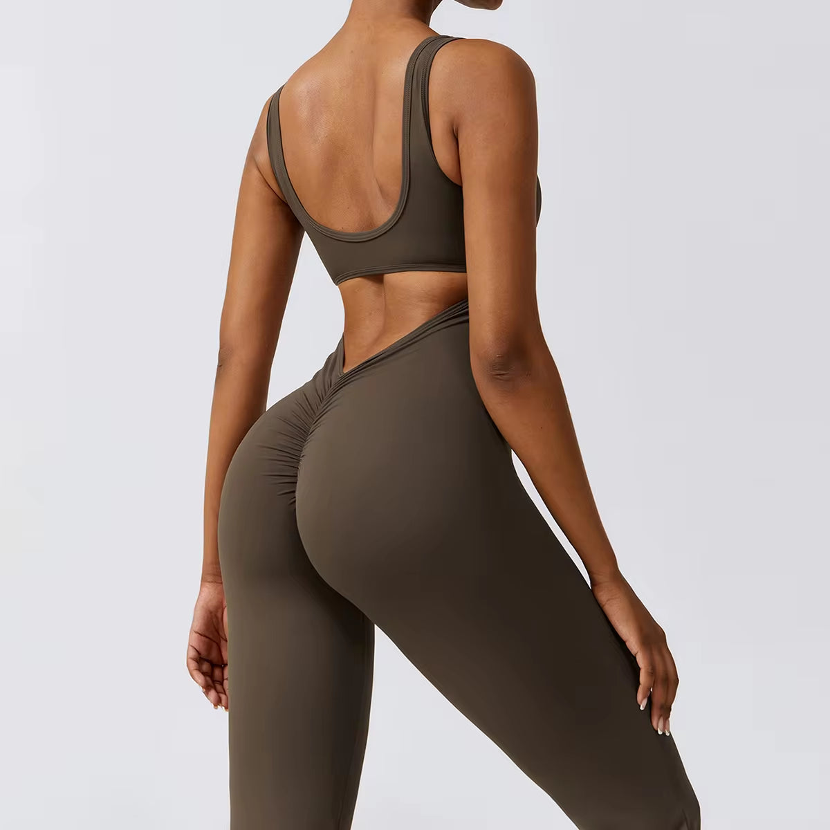SCULPT  V JUMPSUIT